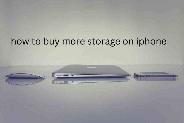 Buy More iPhone Storage
