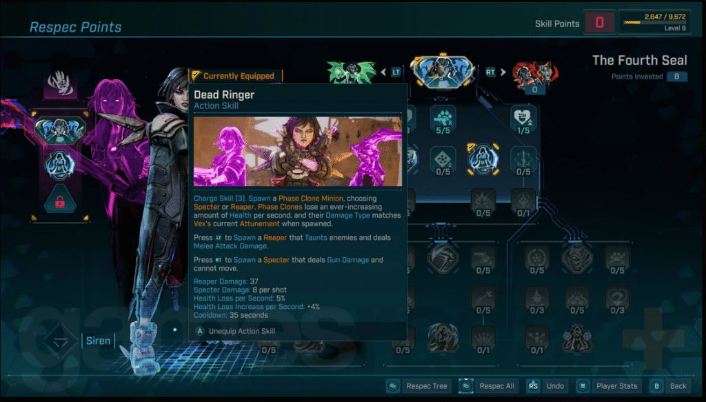 Best Builds for Vex the Siren Borderlands 4