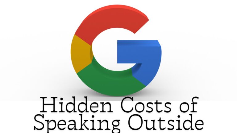 Google Employees Reveal the Hidden Costs of Speaking Outside