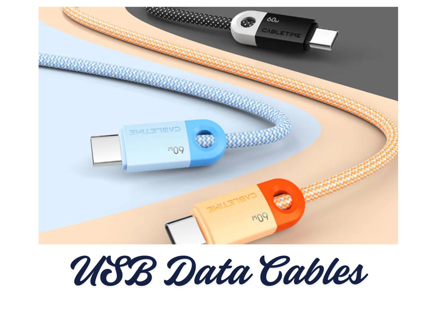 CABLETIME USB Data Cables for Fast and Reliable Charging