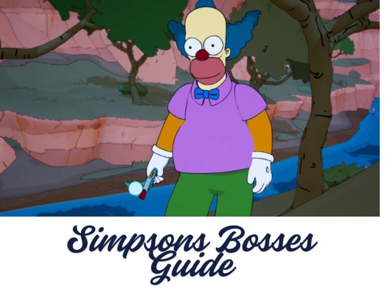 Fortnite Simpsons Bosses Guide